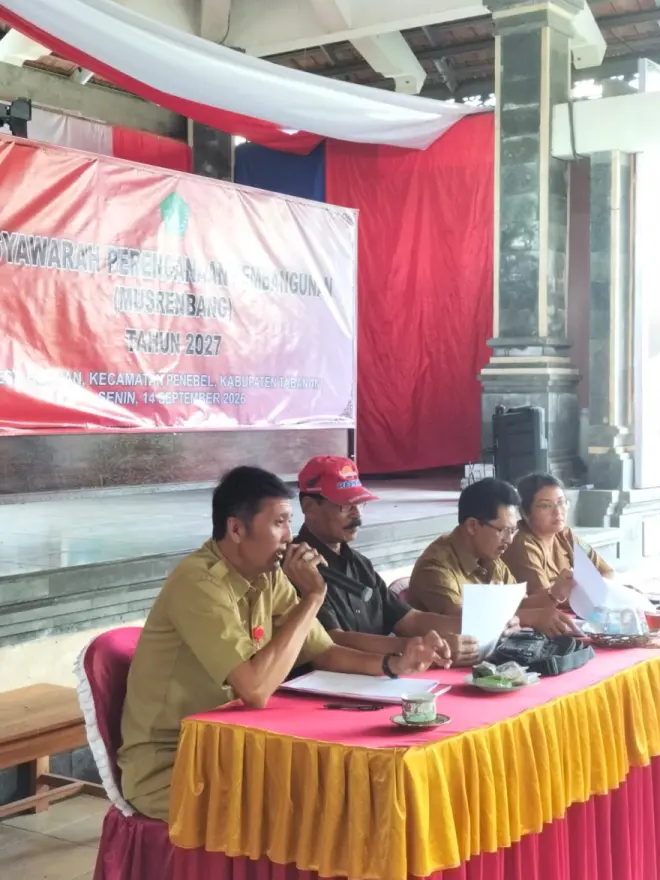 RAPAT MUSYAWARAH PERENCANAAN PEMBANGUNAN DESA
