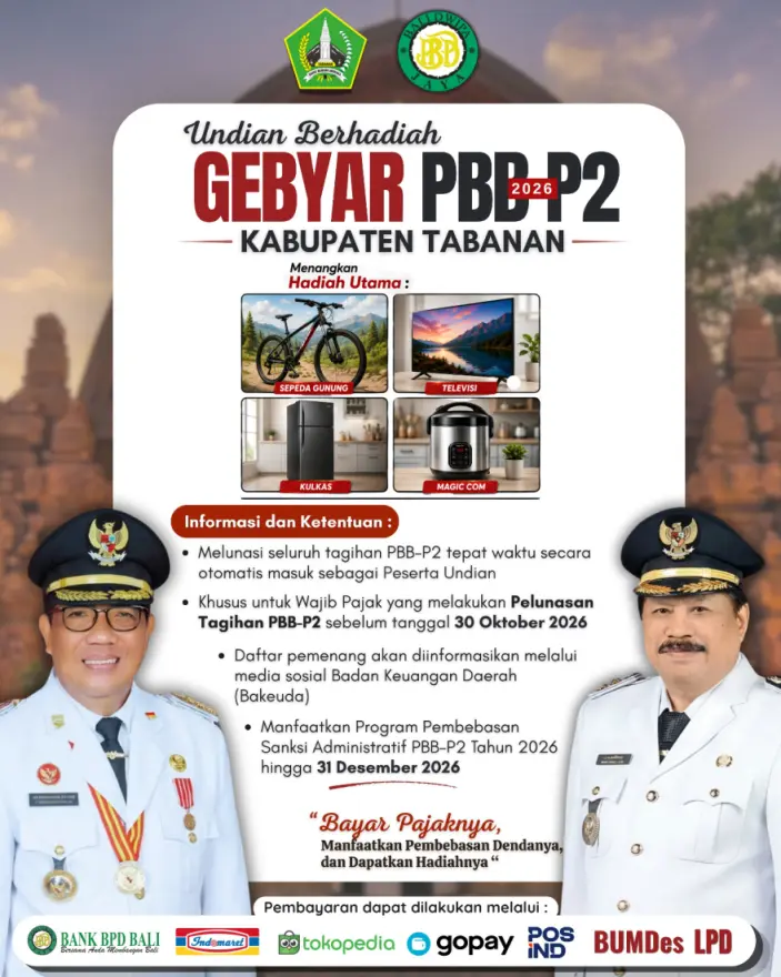 PENYEBARAN INFORMASI PBB KABUPATEN TABANAN