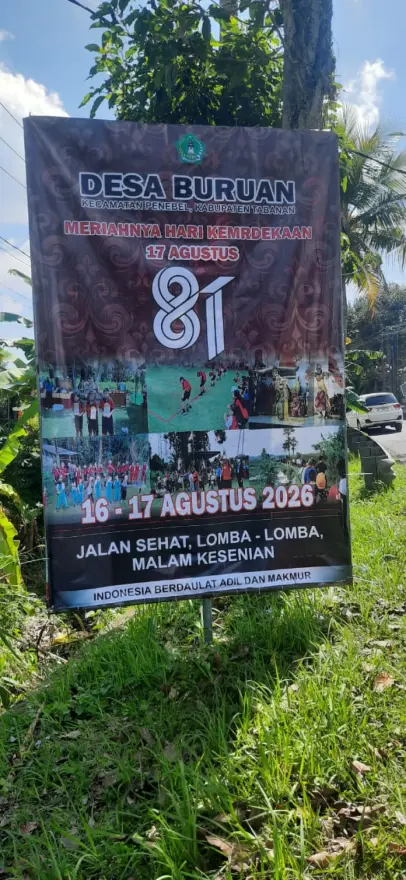 Baliho Hari Kemerdekaan 17 Agustus 2026